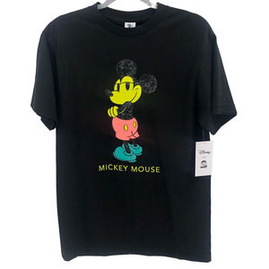 Neff X Disney NEW Mens Size Medium Pullover Short Sleeve Mickey Mouse Tee Shirt